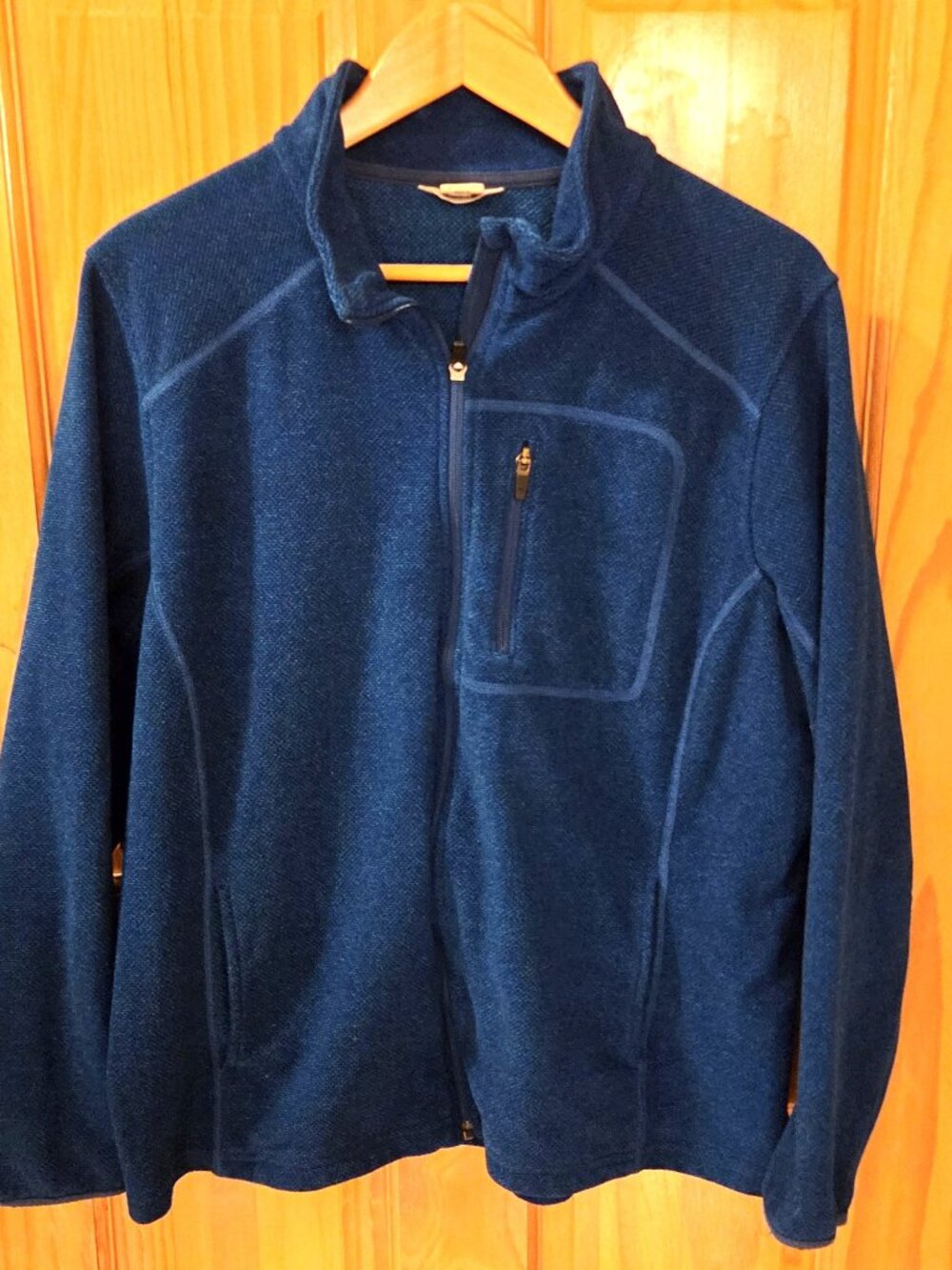Duluth Trading Co Women's XXL Teal Blue Fleece Park Point Jacket - Excellent